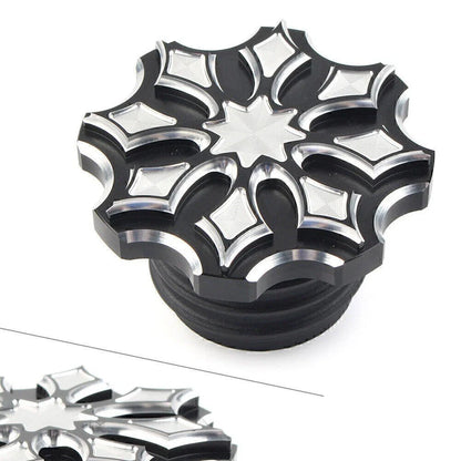 Fuel Gas Tank Cap Cover for Harley Sportster Touring Softail Dyna (92-17)