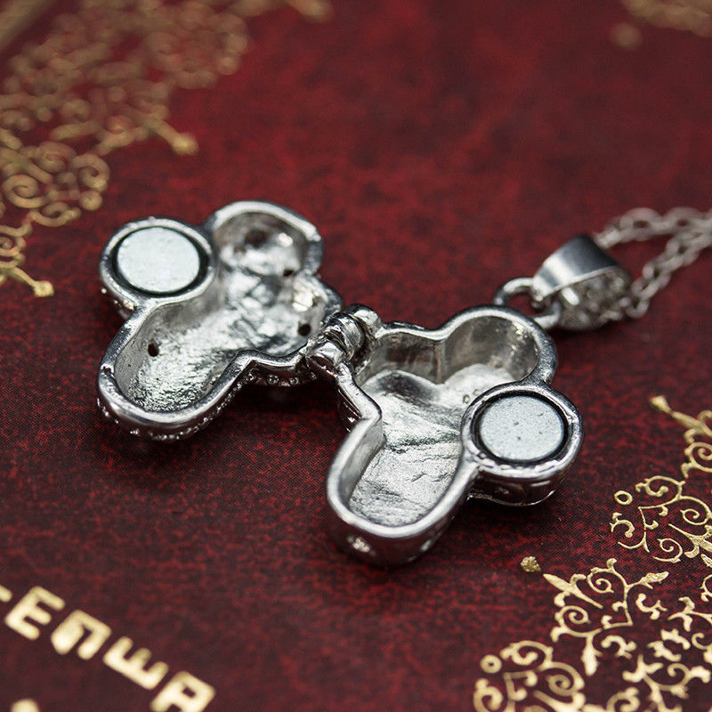 Christian Jesus Cross Locket Pendant for Catholic Faith