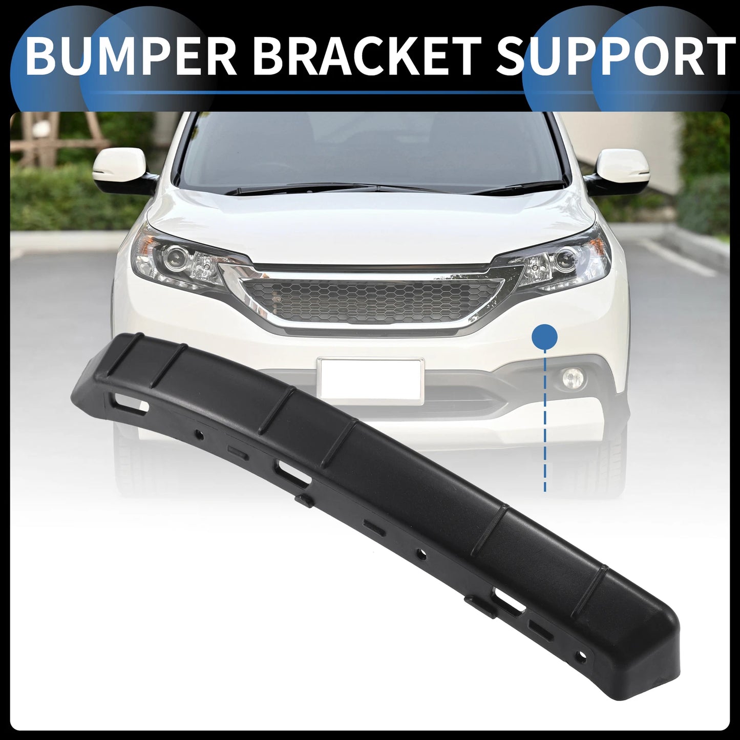 1pc Left Front Bumper Retainer Bracket No.86525K2000 for Hyundai Venue (2020–2023)