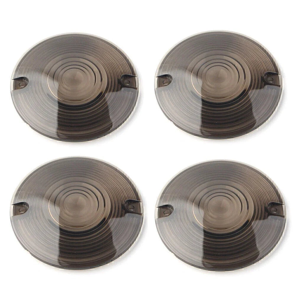 Turn Signal Lens Covers for Harley Touring Electra Glide Road King (2014-2023)