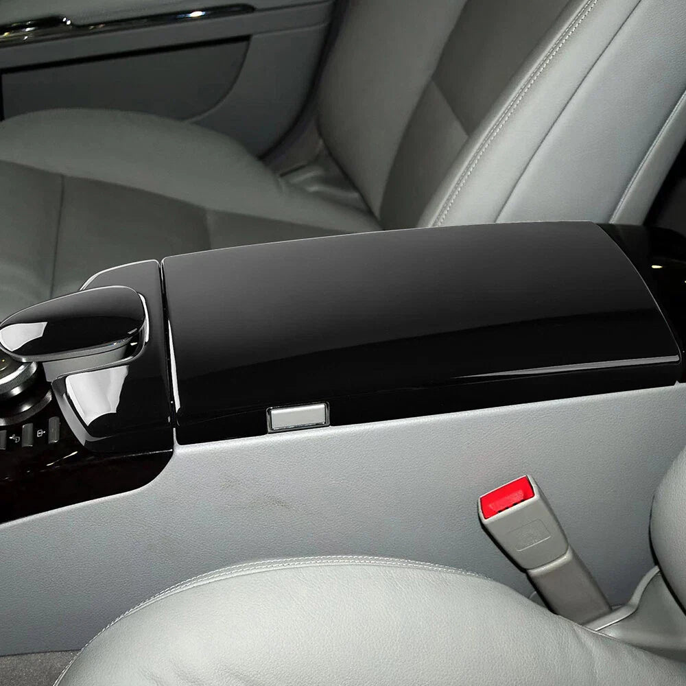 Center Console Armrest Box Cover Trim for 2007-2013 Benz S Class W221