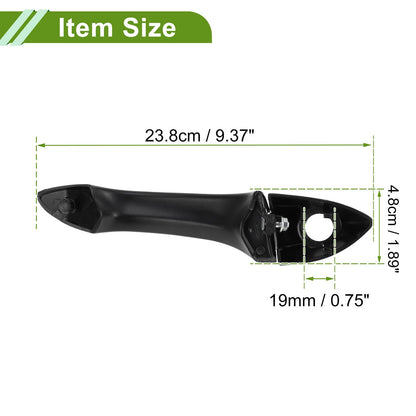 Exterior Door Handle for BMW X5 E53 (2000–2006) No.51218243617 Black Front Left
