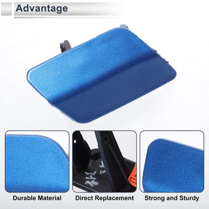 Front Right Side Bumper Headlight Washer Nozzle Cover Cap for BMW 3 Series Blue