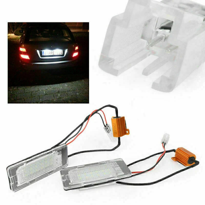 18 LED License Plate Light for VW Touran, Touareg, Polo, Jetta (2011-2012)