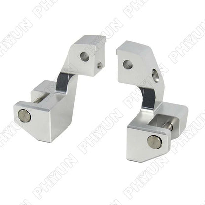 Motorbike Passenger Footrests Lowering Kit Silver for BMW R 1200 RT LC 1250 RT