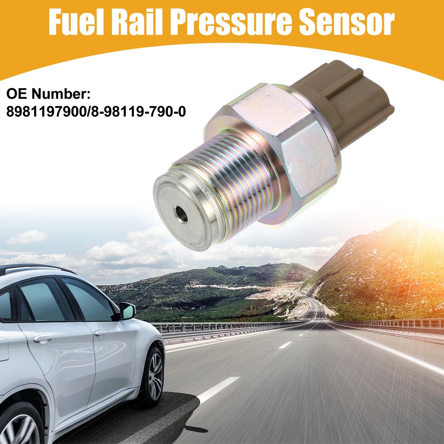 Fuel Rail Pressure Sensor No. 8981197900 for Isuzu NPR (2005–2007)