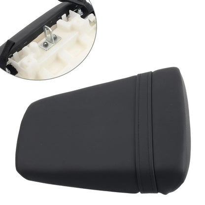 Rear Passenger Seat Cushion Pillion Pad for Yamaha YZF R6 (1998–2002) Black
