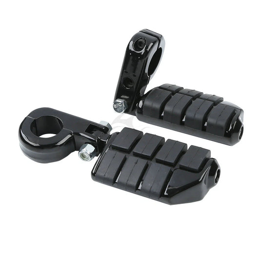 1 1/4" Highway Engine Guard Foot Pegs for Harley Sportster Touring