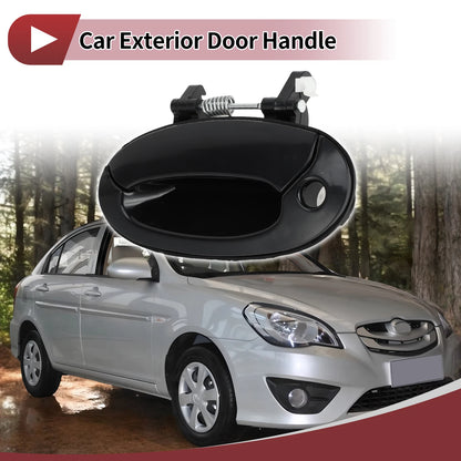 Exterior Door Handle for Hyundai Elantra (2017–2020) No. 8265029000 Black ABS