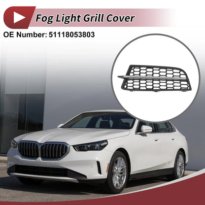 1 Pc Front Left Fog Light Grill for BMW 1 Series (2011-2015)