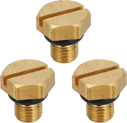 3 Pcs Drain Screws for Yamaha Outboard 2T 40-90HP (Year Range Not Specified)
