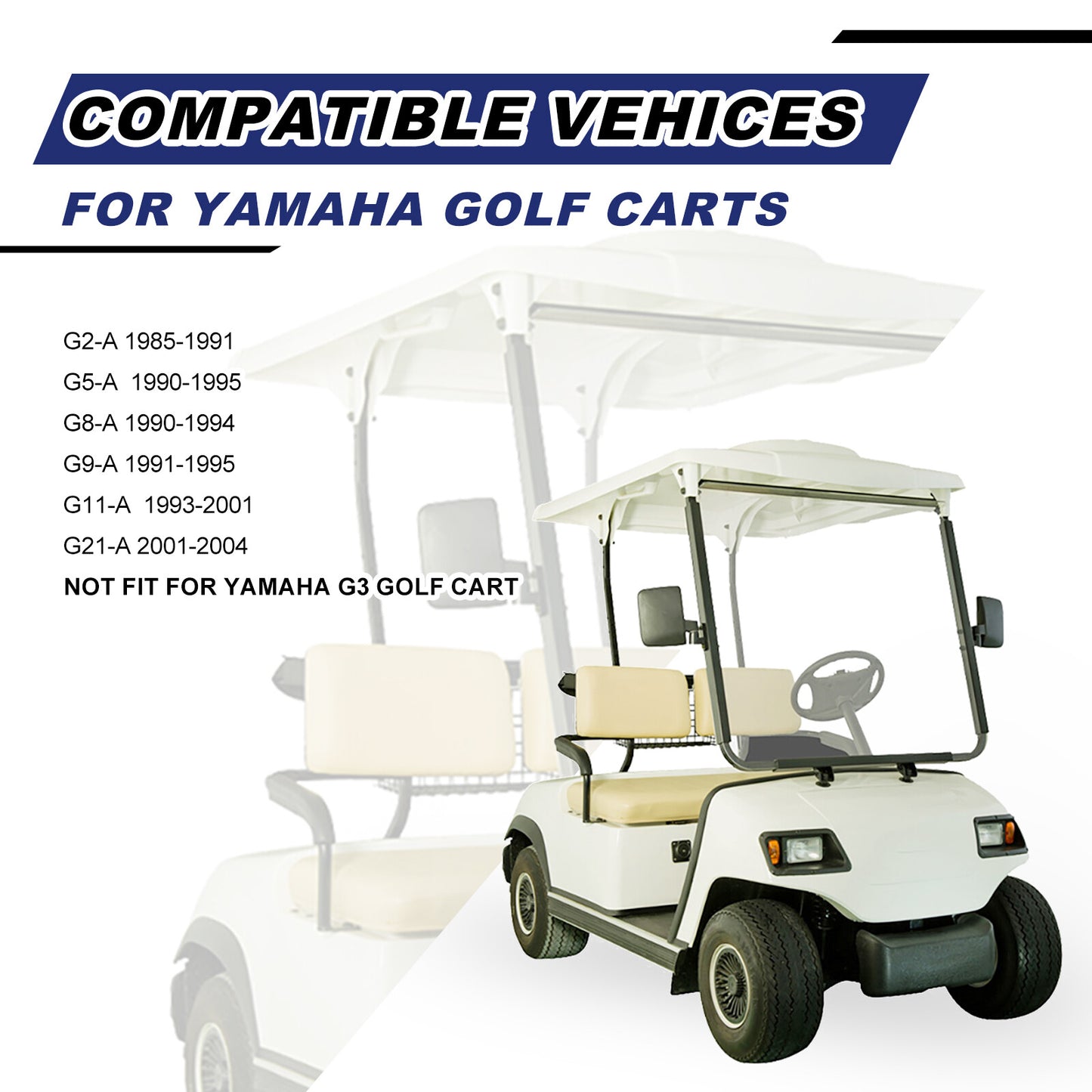 Fuel Filter & Gasket for Yamaha Golf Cart G2 G5 G8 G9 G11 G21 (1985–2004)