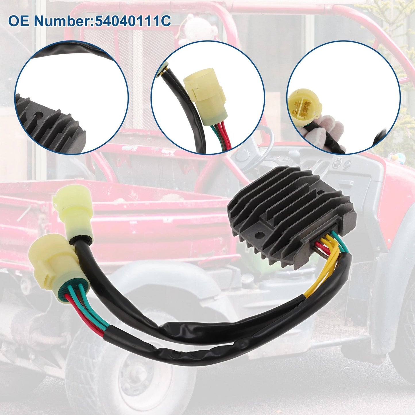 Voltage Regulator Rectifier for Kawasaki KLF300 Bayou 300 4x4 (2003–2005)
