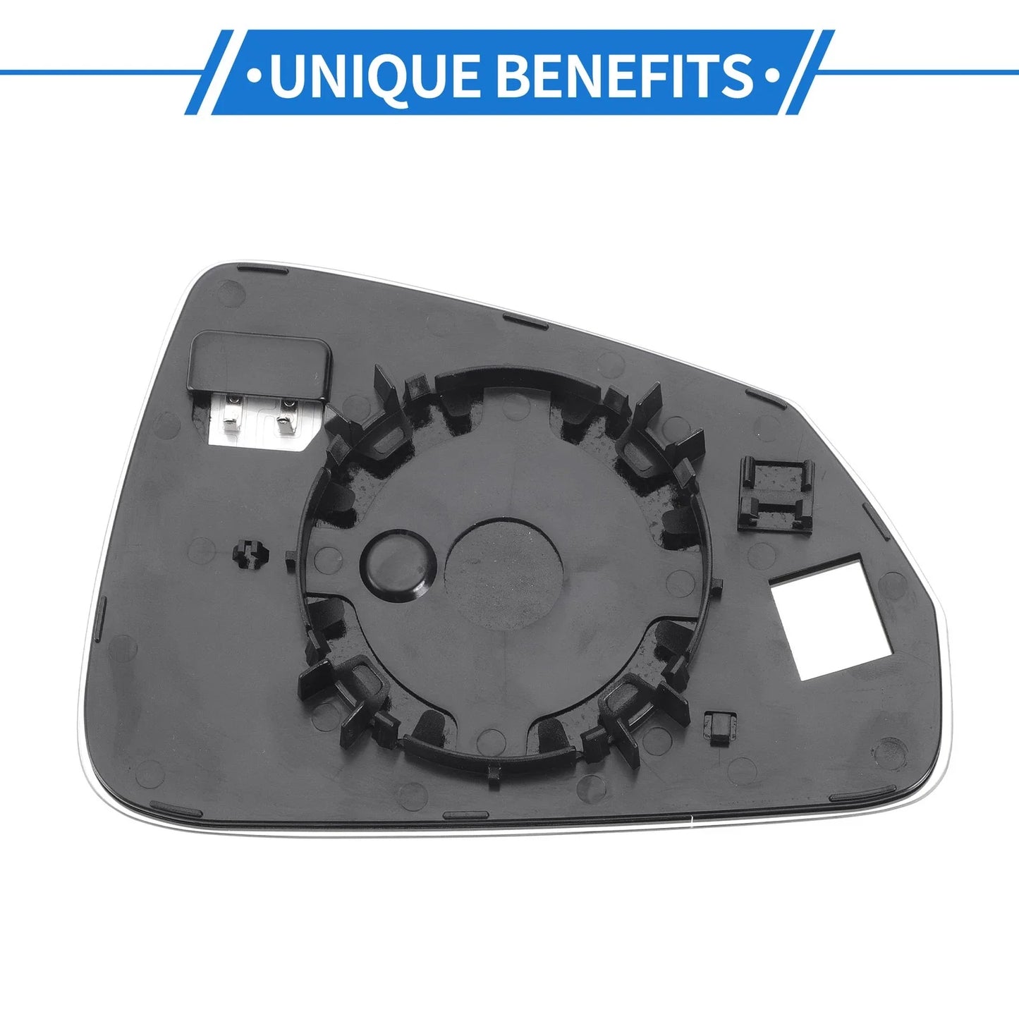 Heated Mirror Glass Replacement Left Passenger Side for BMW X1