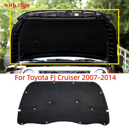 Hood Engine Sound Insulation Pad Heat Shield for Toyota FJ Cruiser (2007–2014)