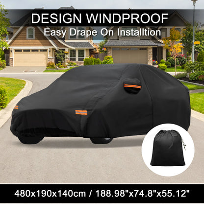 Waterproof Aluminum Film Car Cover for Kia EV6 (2021–2023)