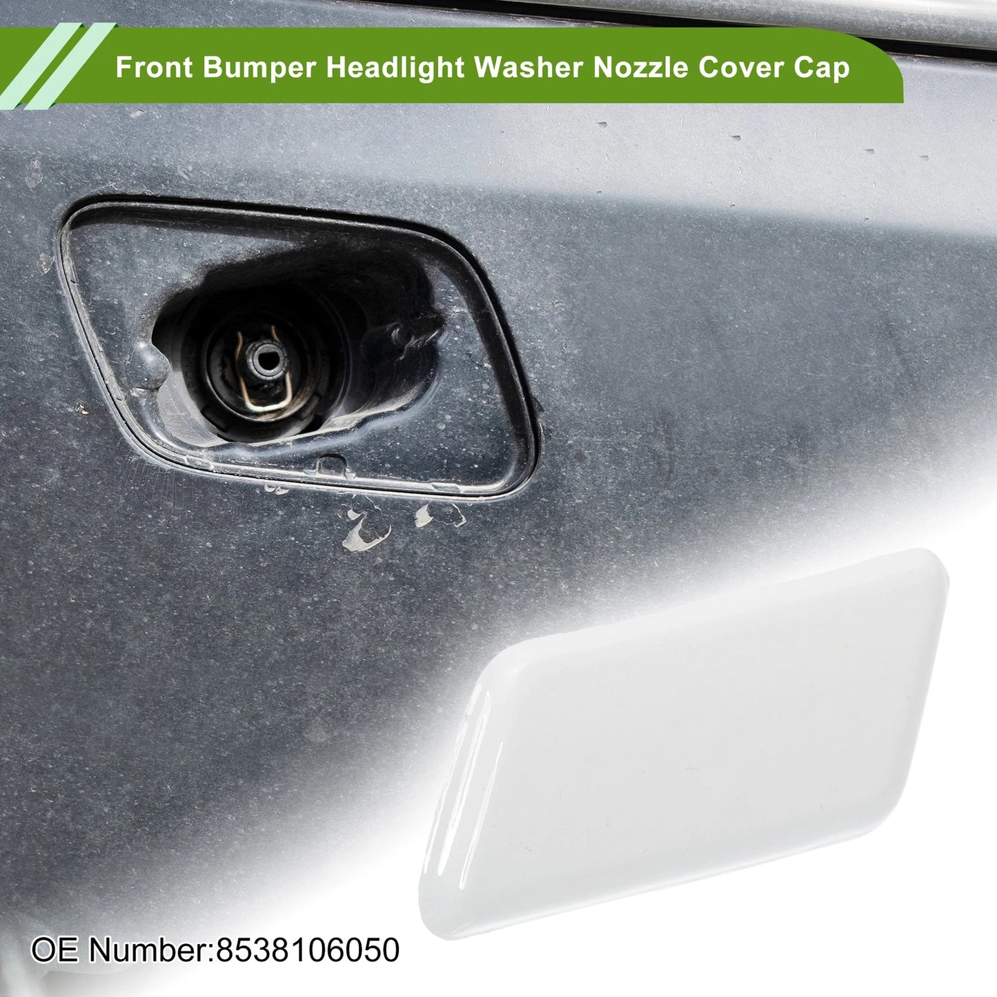 Front Left Washer Nozzle Cover Cap No. 8538106050 for Toyota Camry (2009–2012)