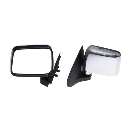 Chrome Side Door Mirror Set for Isuzu Faster TFR (1990–1997)