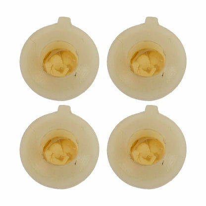 4x Front Windshield Wiper Linkage Bushings Clips Clamp for Dodge