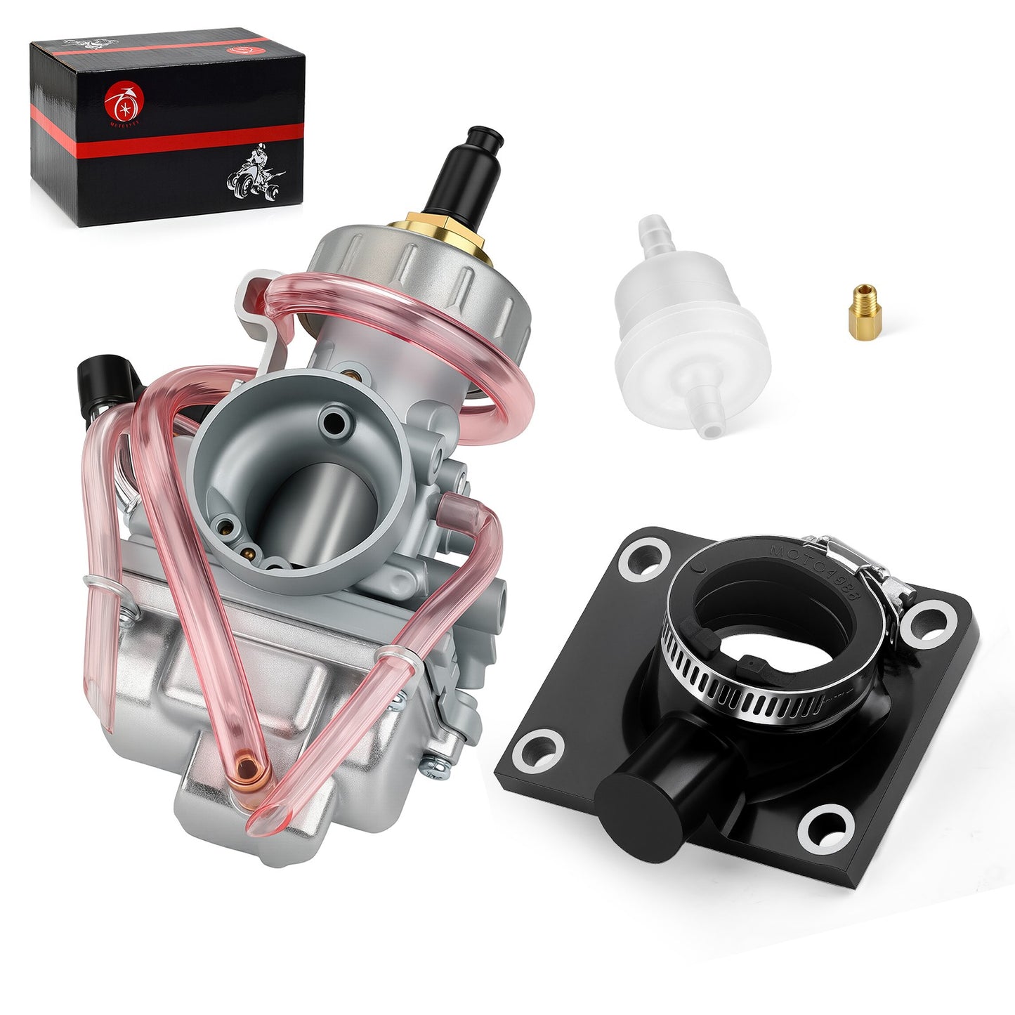 Carburetor and Intake Manifold Boot for Yamaha Blaster YFS200 (1988–2006)