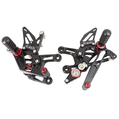Adjustable Passenger Footrest Pegs for Kawasaki Z125 (2016–2018)