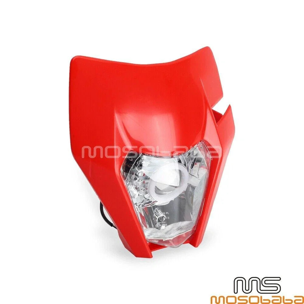 LED Headlight Fairing for Honda CRF250F CRF450R CRF250R XR400 (2017-2023)
