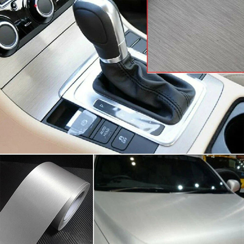DIY / 12 X 60 / Matte Metallic Vinyl Sticker Decal Tape for Car