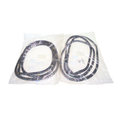 Rear Door Weatherstrip Pair for Datsun Nissan Bluebird (1975–1980)