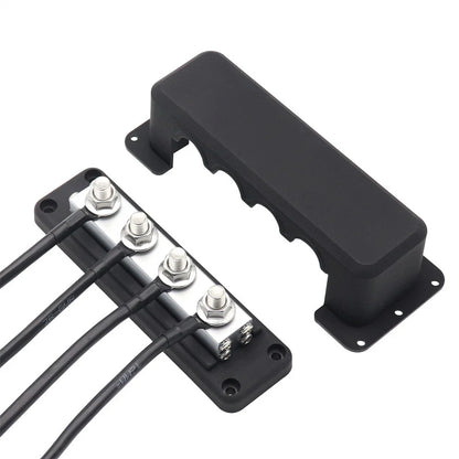 600A 4x10mm Bus Bar Electric Terminal Board for Marine RV