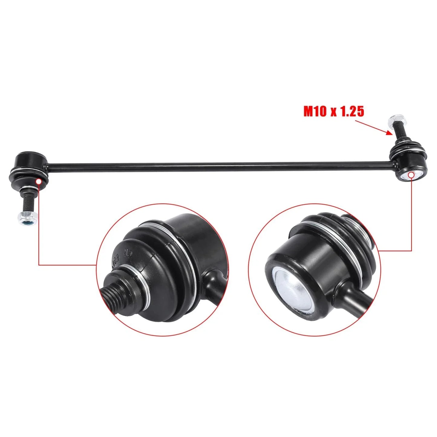 2 x Front Suspension Sway Bar End Links for Buick Terraza (2005-2007)