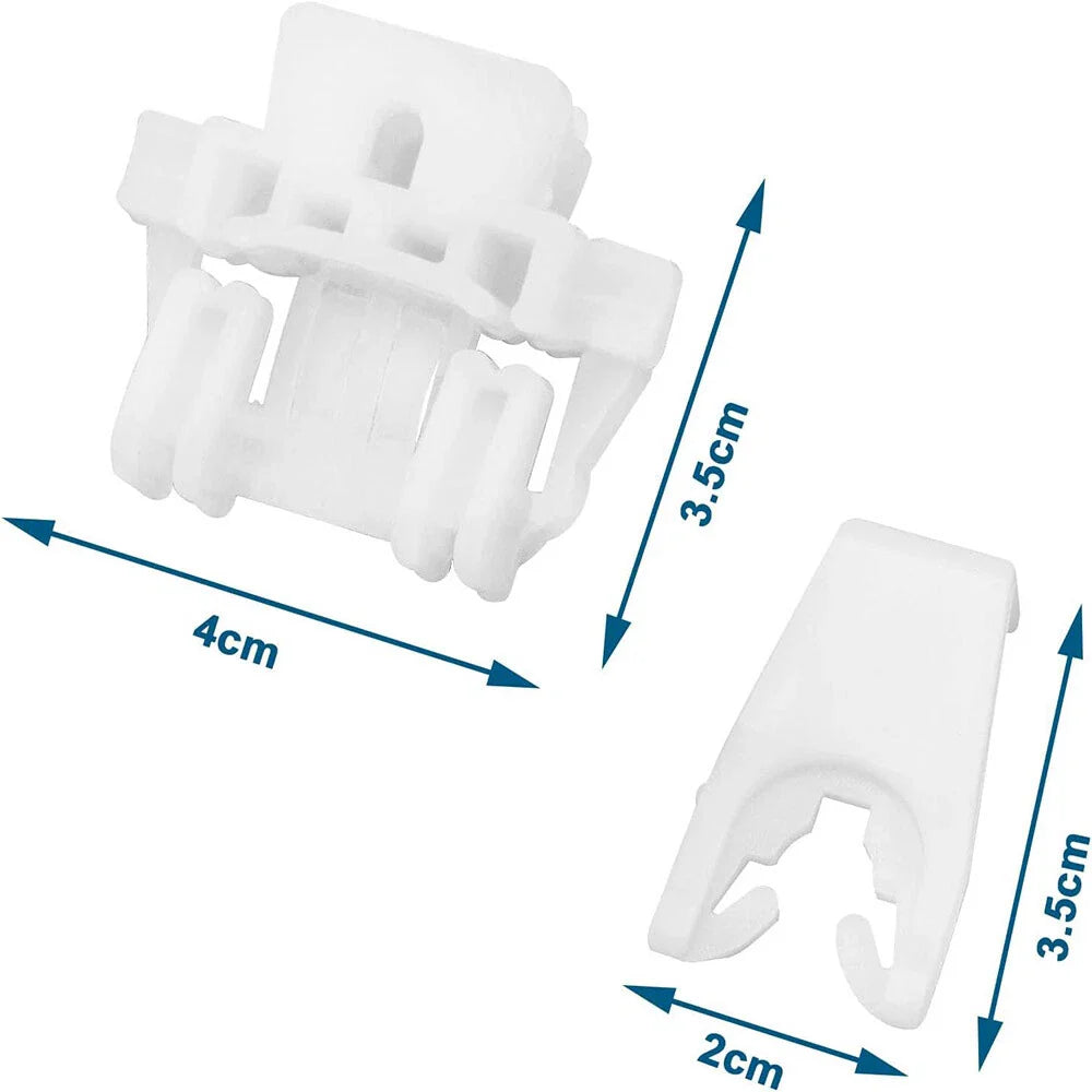 Front Door Glass Regulator Clips for Renault Clio II (2001-2005)