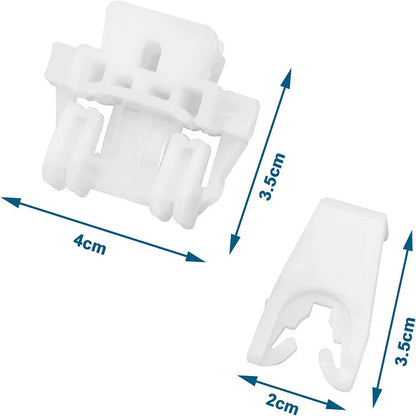 Front Door Glass Regulator Clips for Renault Clio II (2001-2005)
