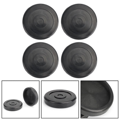 Set of 4 Round Rubber Arm Pads for Bendpak Danmar Lift (#5715017)