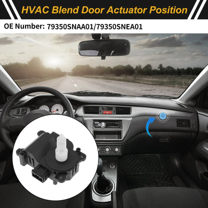 HVAC Heater Blend Door Actuator for Honda CR-V (2007–2011) No. 79350SNAA01