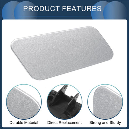 Front Right Washer Nozzle Cover Cap for Volkswagen Touareg (2011–2014) Silver Tone