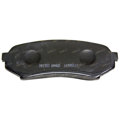 Set of 4 Bendix Rear Disc Brake Pads for Landcruiser HDJ100 UZJ100 (1998–2007)