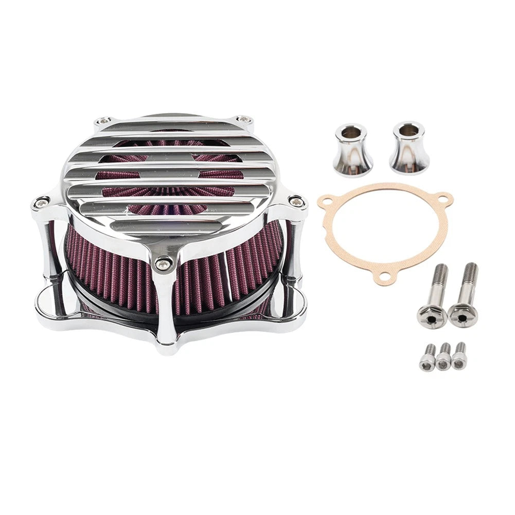 Air Cleaner Intake Filter Kit for Harley Dyna, Electra Glide, Softail, Fat Boy