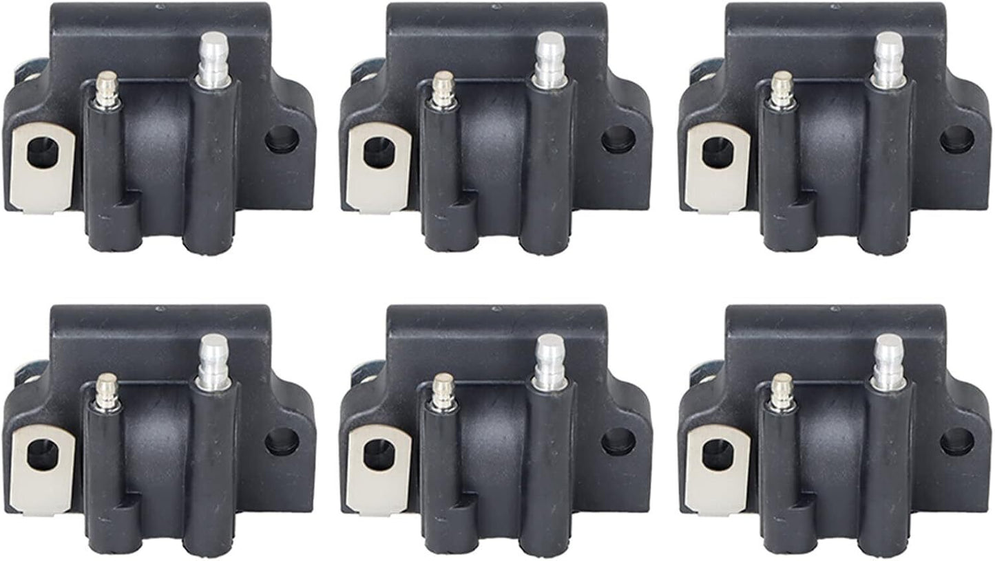 Set of 6 Ignition Coils for Johnson Evinrude 2-300 Hp