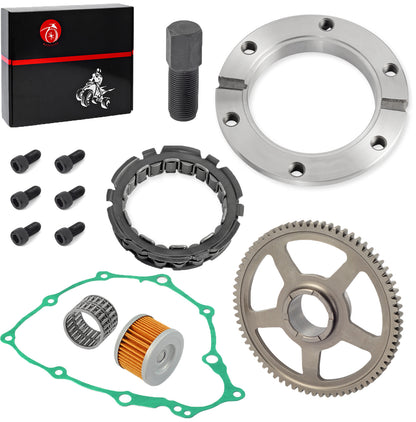 Starter Clutch Gear Bearing Gasket Oil Filter for Honda Sportrax TRX400EX (1999–2008)