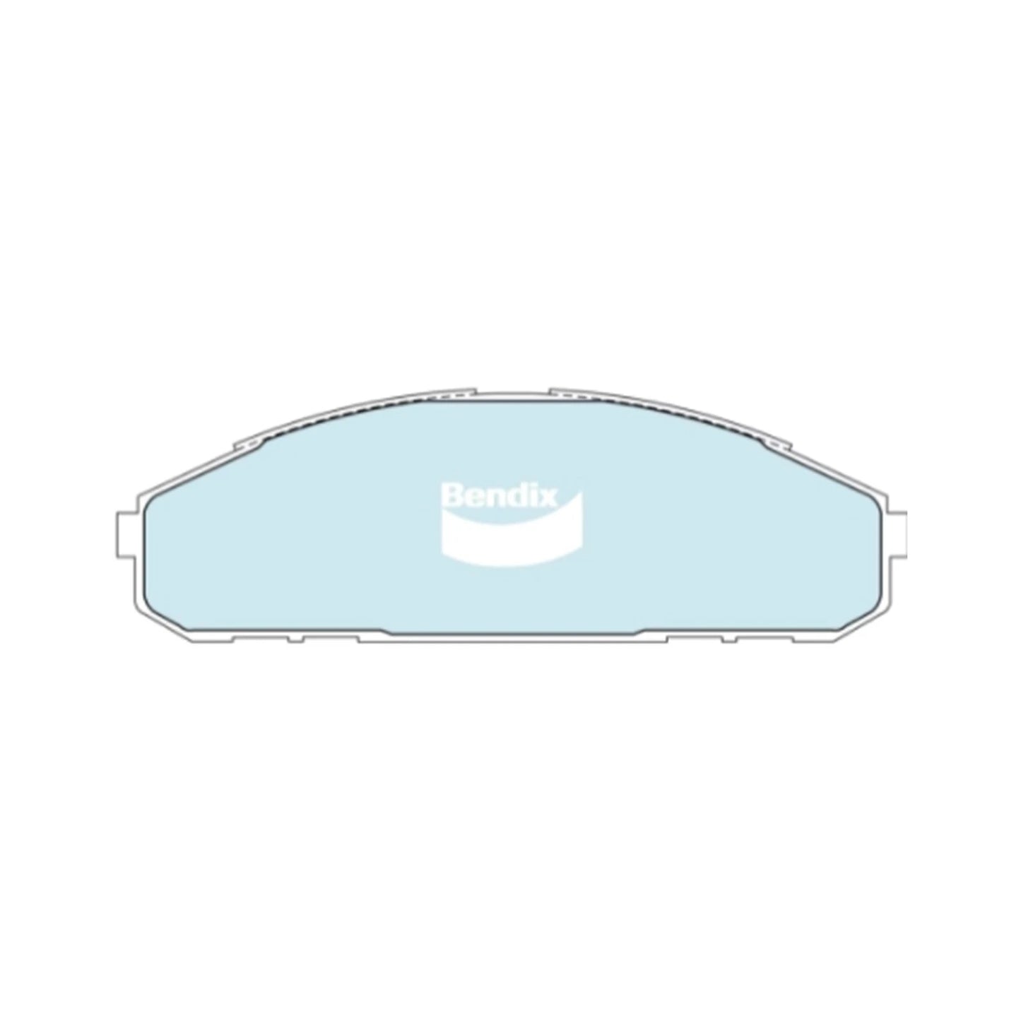Set of 4 Front Disc Brake Pads for Ford Maverick (1988–1993)
