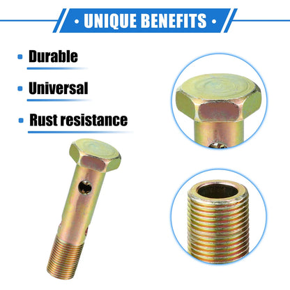 Set of 1 Turbo Brake Line Fitting Adapter for Car M18x1.5 (82mm)