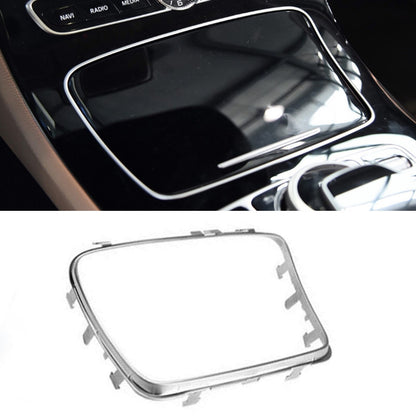 Chrome Center Cup Holder Frame Trim for Mercedes Benz E Class (2016–2023)