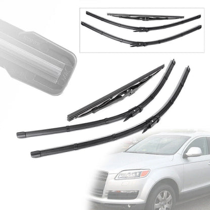Stainless Steel Rear Exhaust Muffler Tail Pipe Cover for Audi A6 S6 (2015–2018)