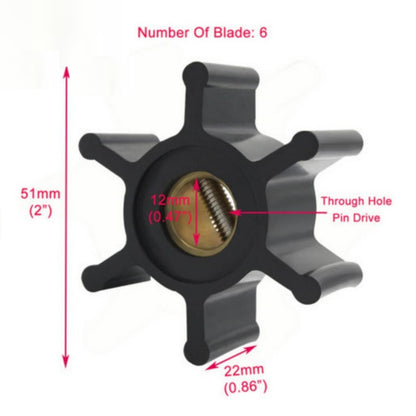 Impeller Kit for Yanmar 2GM20/3GM30