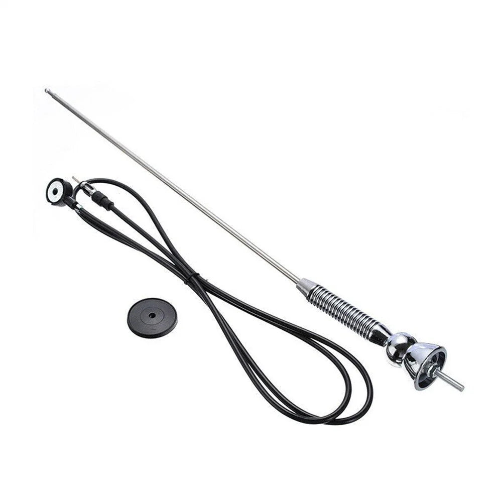 140cm Rubber Power Antenna for Universal Car Radio AM FM Signal