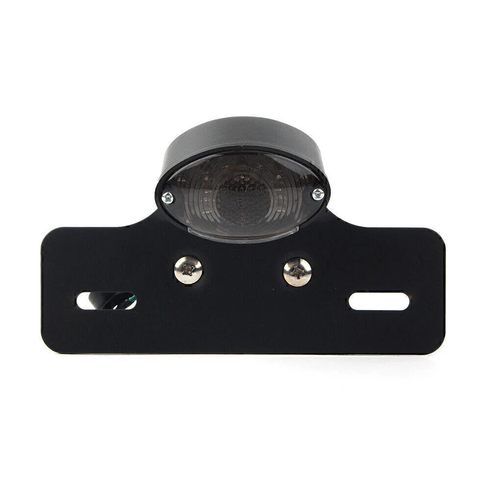 LED Tail Light Turn Signal Brake Plate for Universal Motorcycle 12V