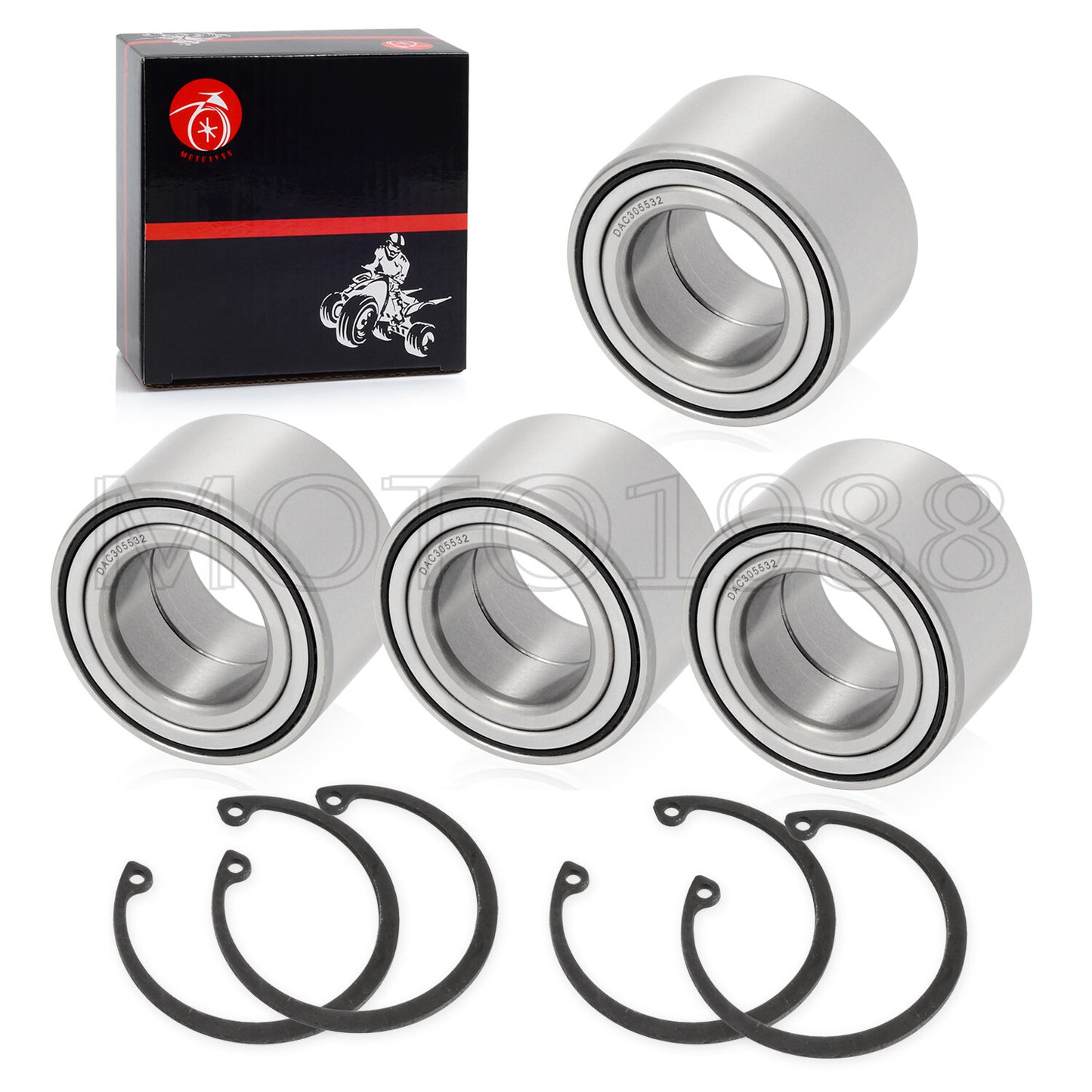 Wheel Bearing Kits for Arctic Cat 1000 700 650 600 570 550 500 450 425 400 336 (2000–2023)