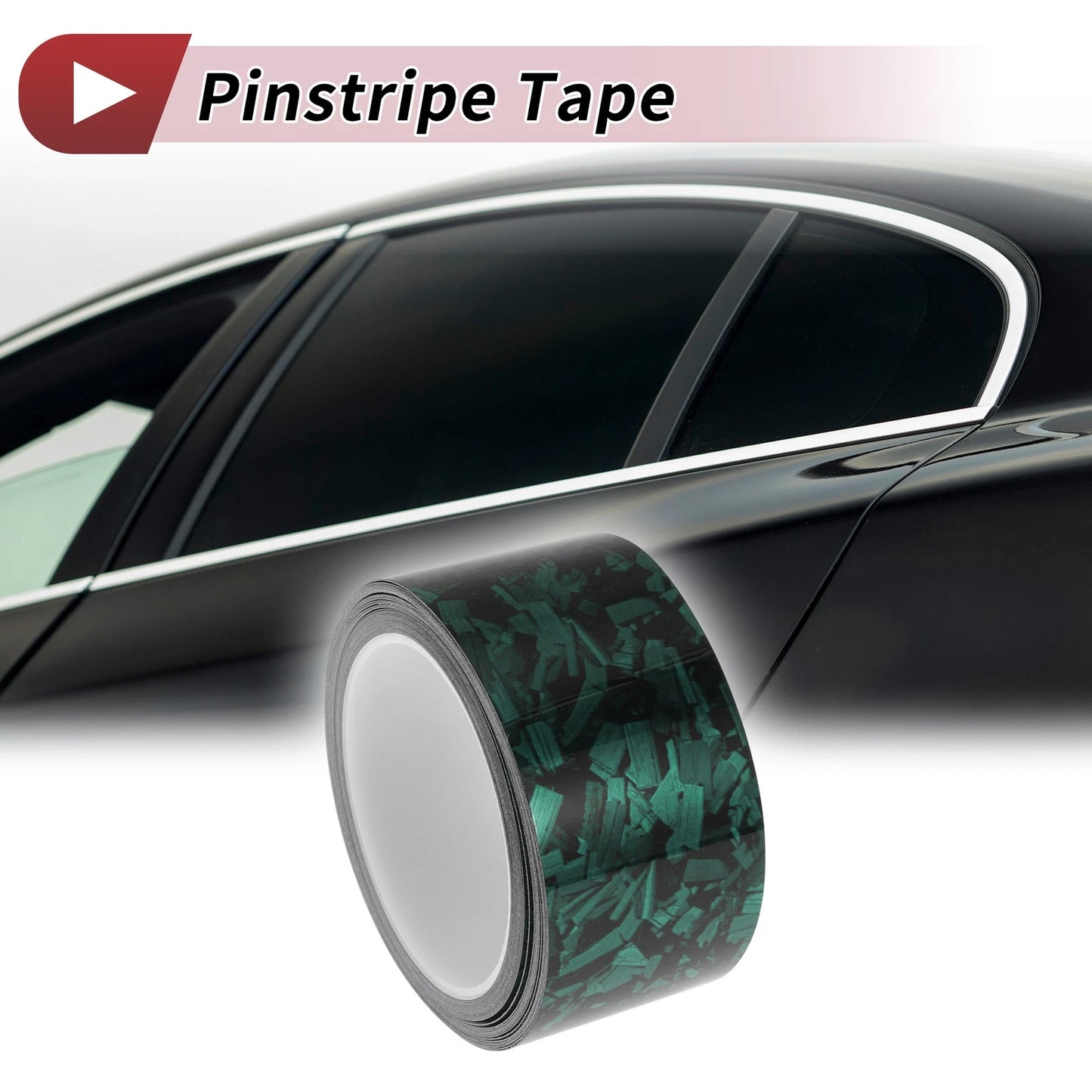 Pinstripe Tape 50mmx8.5m for Car Motorcycle Boat Green