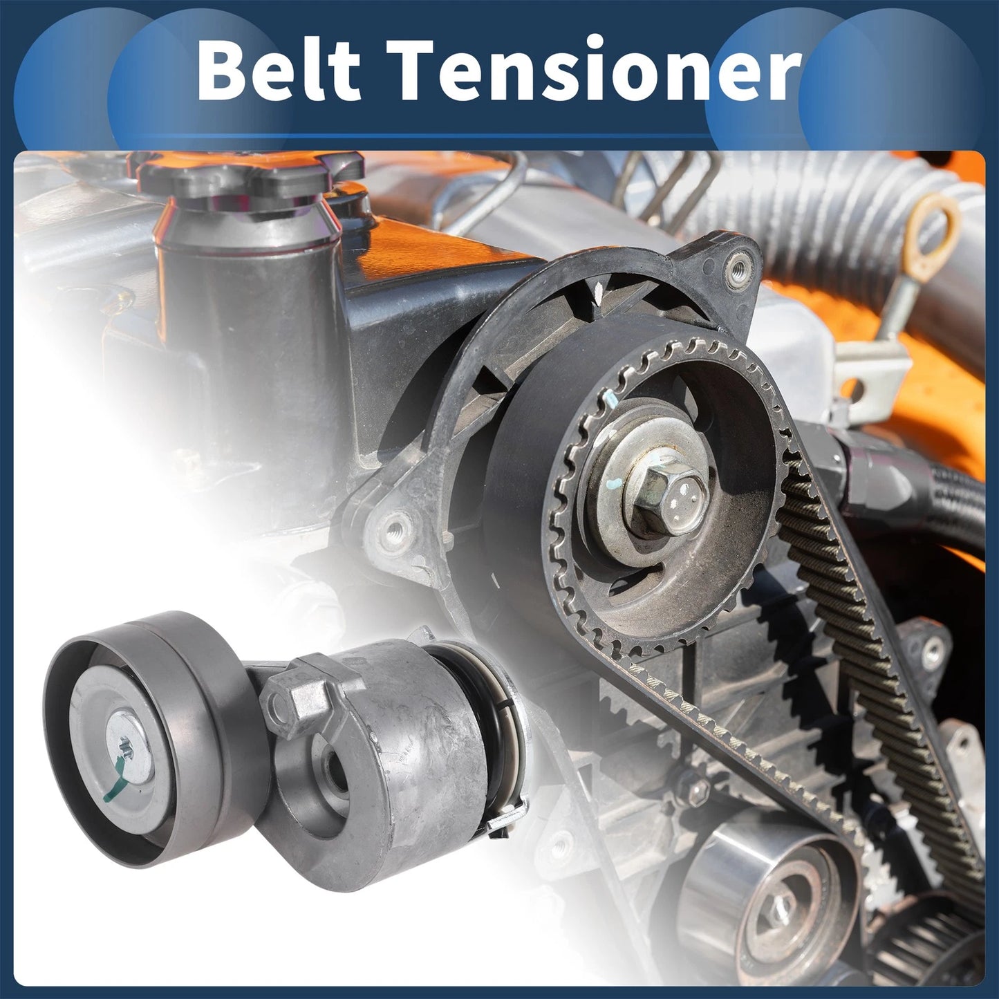 Belt Tensioner for Opel Movano (1998–2003) No. 4401566/4408351 Metal