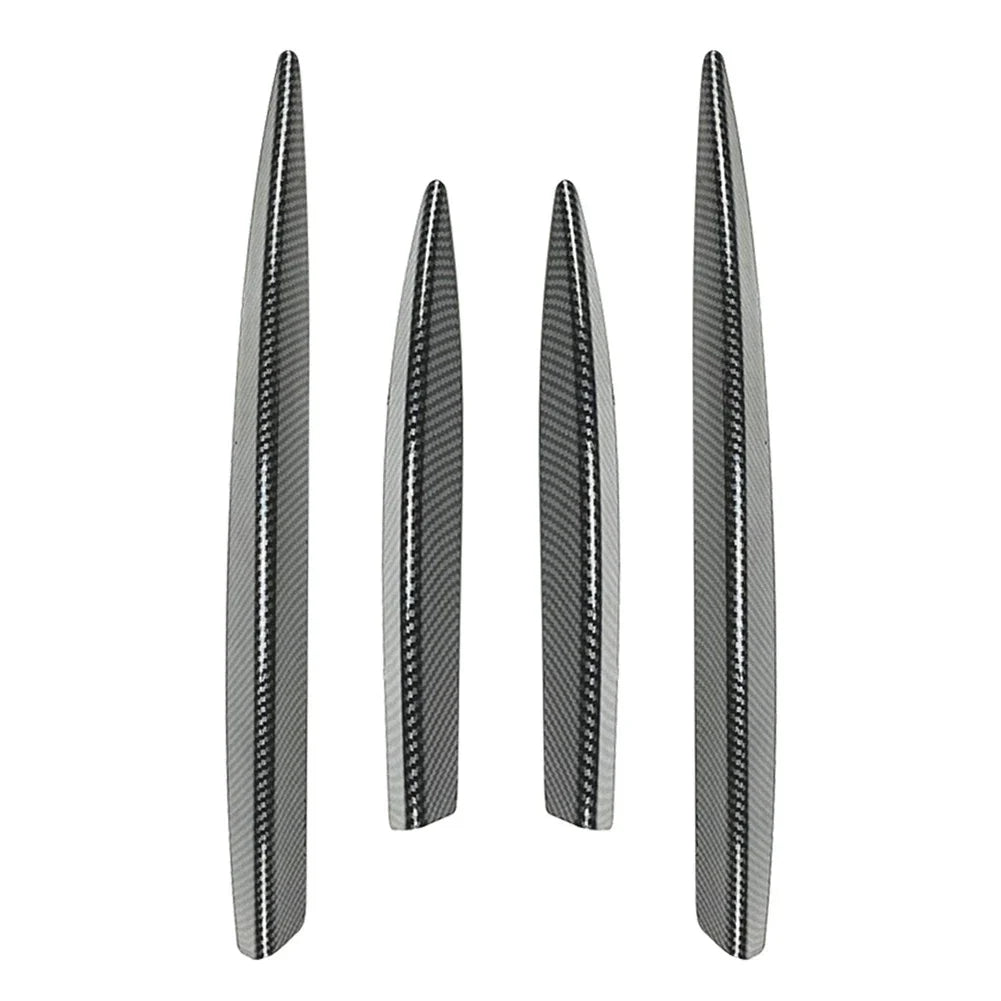 Fog Light Strips Grille Cover Trim Carbon for Mercedes Benz A Class (2023)